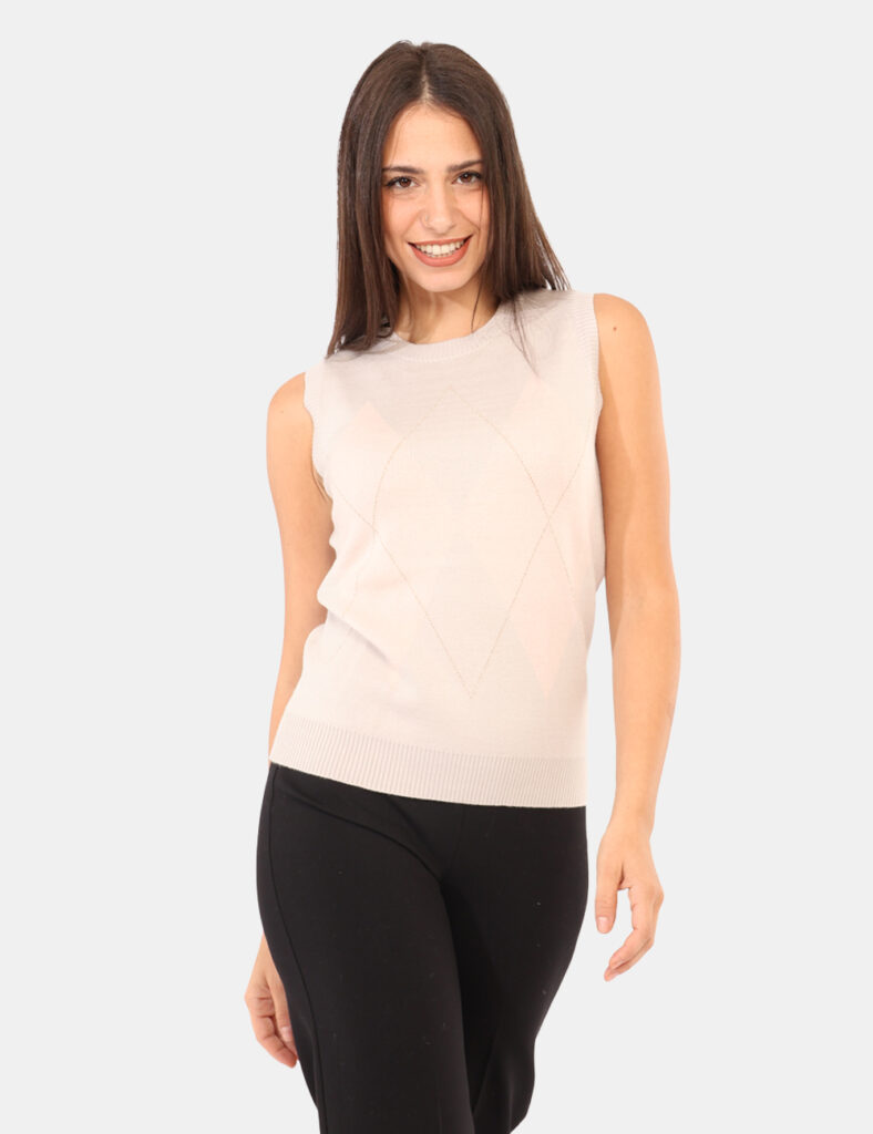 Outlet Rue De Clerie  - Gilet Rue De Clerie Rosa
