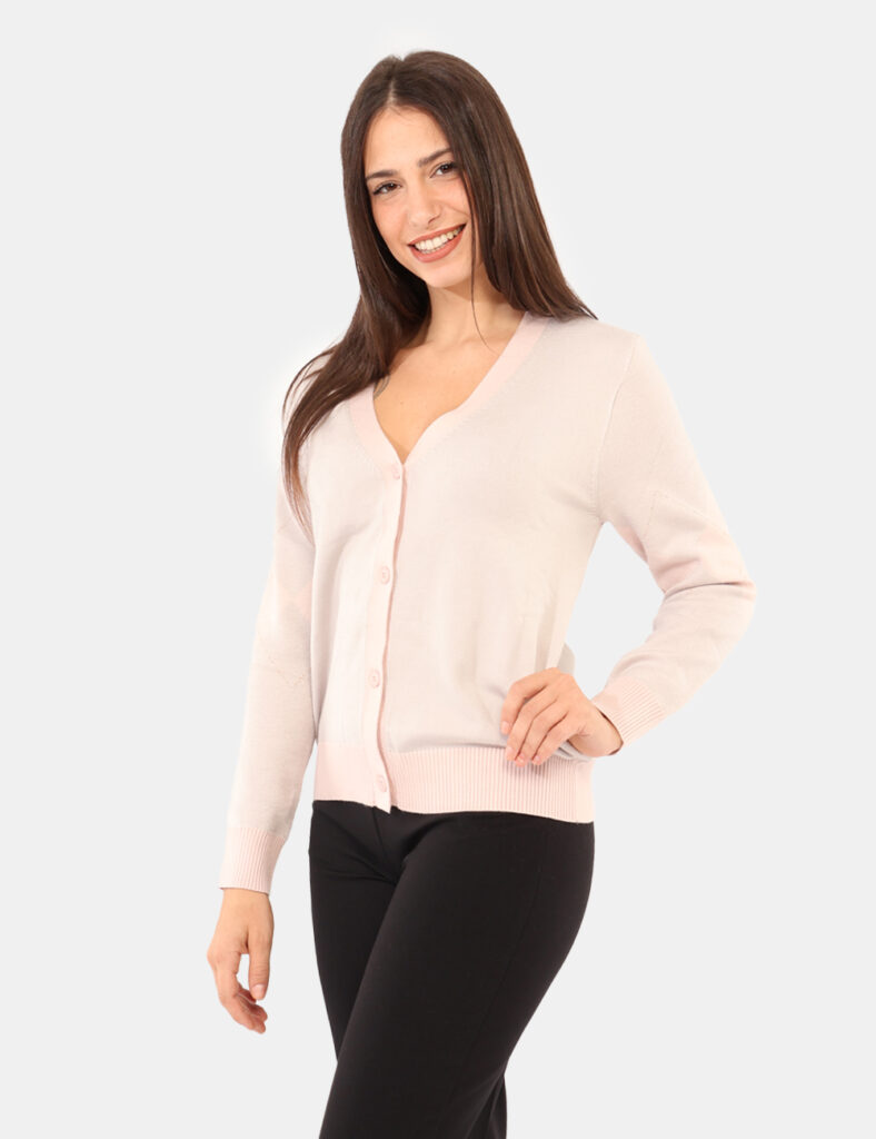 Maglia scontata - Cardigan Rue De Clerie Rosa