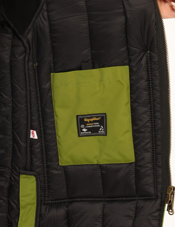 Giacca Refrigiwear Verde Taglia S - L’articolo appartiene al campionario esclusivo di stagione: pezzo unico.Cod. art. W57100