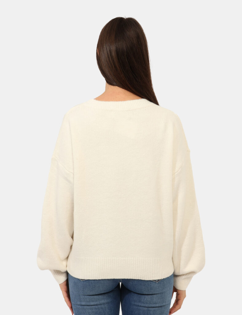 Abbigliamento donna scontato - Maglione Fracomina Bianco
