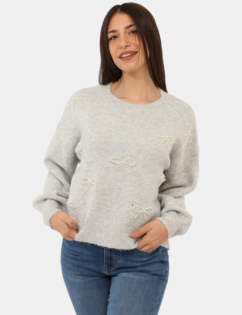 Abbigliamento donna scontato - Maglione Fracomina Grigio