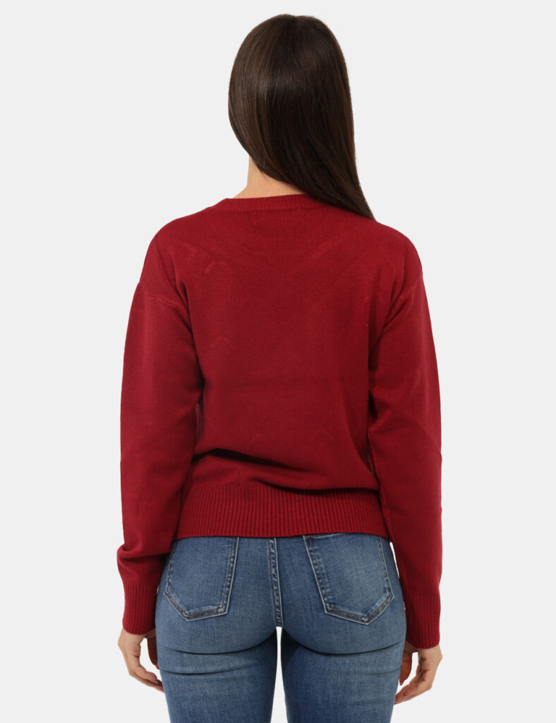 Abbigliamento donna scontato - Maglione Fracomina Bordeaux