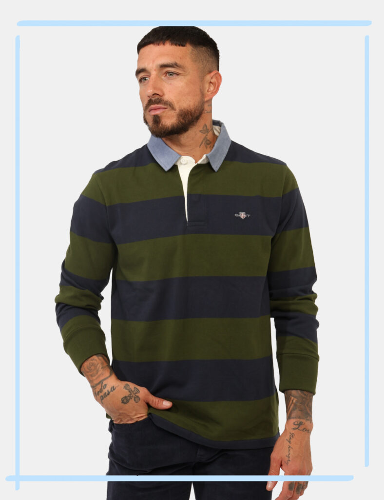 Polo Gant Verde Taglia L