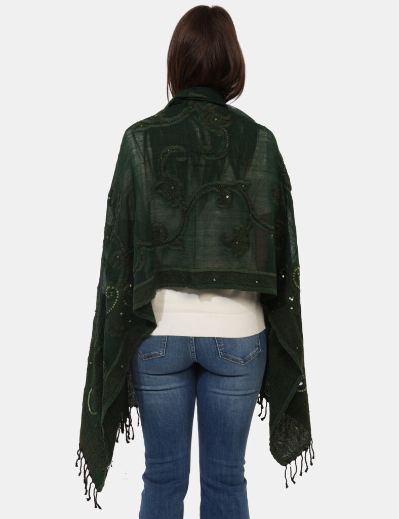 foulard da donna scontati - Sciarpa Concept83 Verde