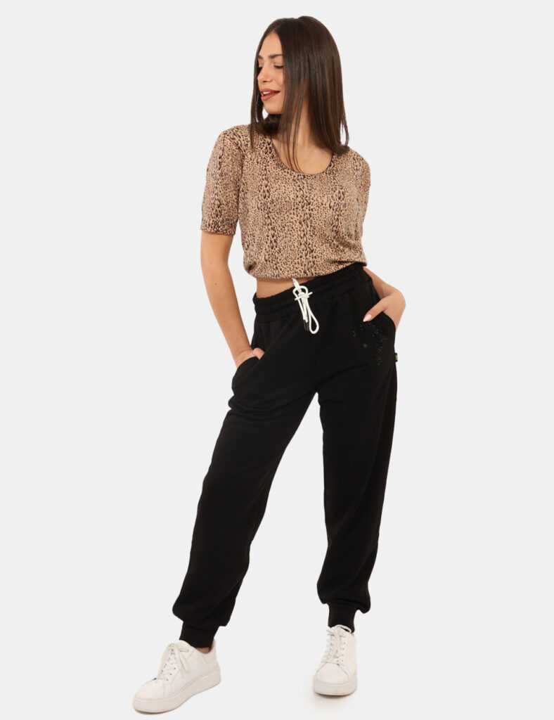 Pantaloni Twin Set Nero