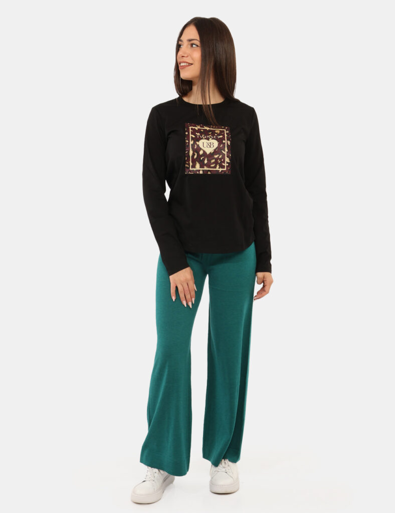 Pantaloni Twin Set Verde
