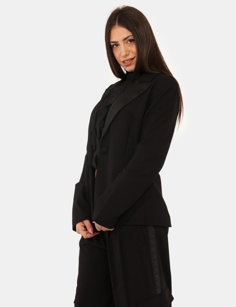 Abbigliamento donna scontato - Blazer Twin Set Nero