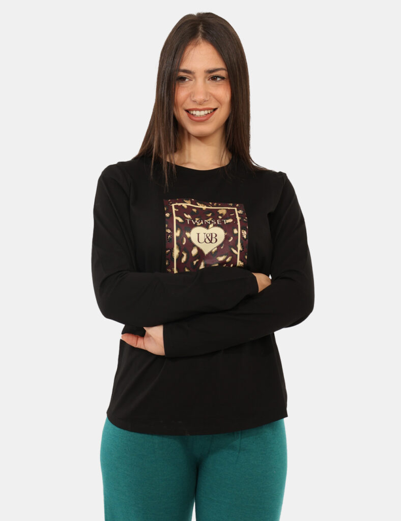 T-shirt Twin Set Nero