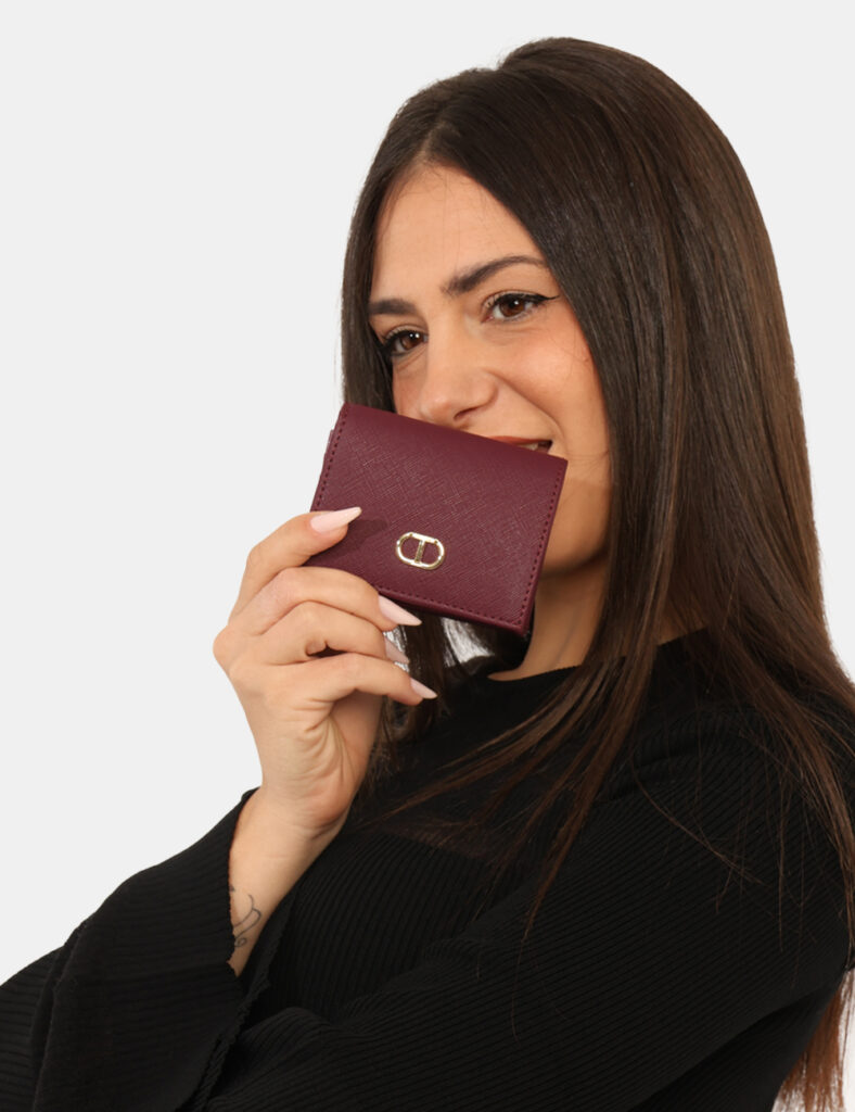 Portafogli Twin Set Bordeaux