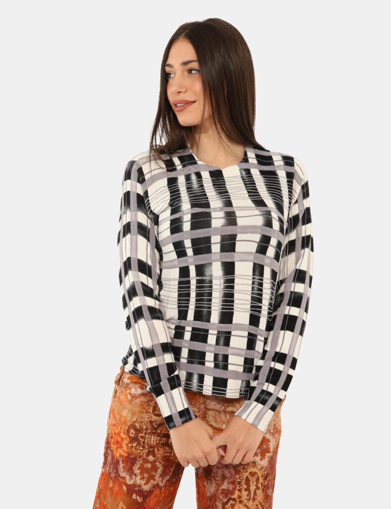 Abbigliamento donna scontato - Maglia Desigual Bianco