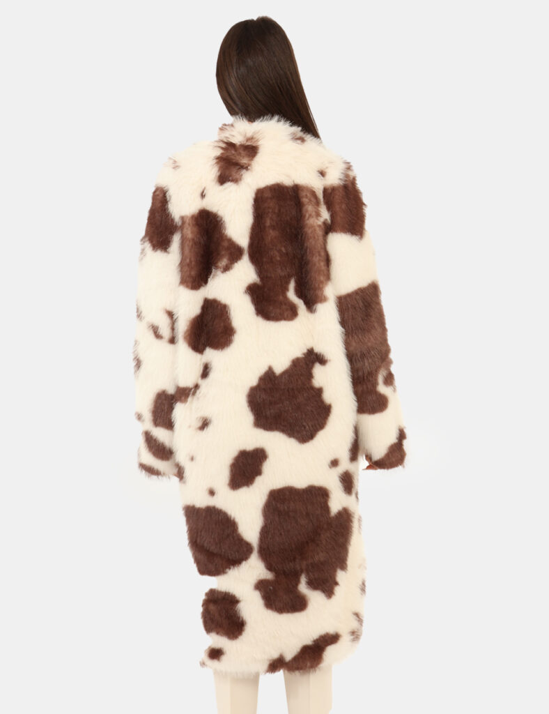 Abbigliamento donna scontato - Pelliccia Materica Bianco