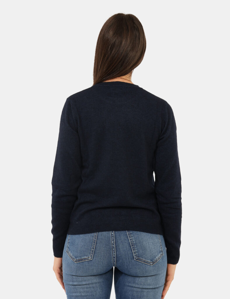 Abbigliamento donna scontato - Maglione Rue De Clerie Luxury Blu