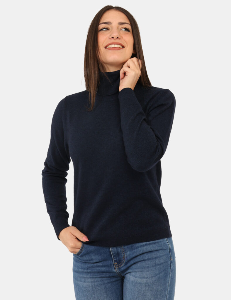 Abbigliamento donna scontato - Maglione Rue De Clerie Luxury Blu