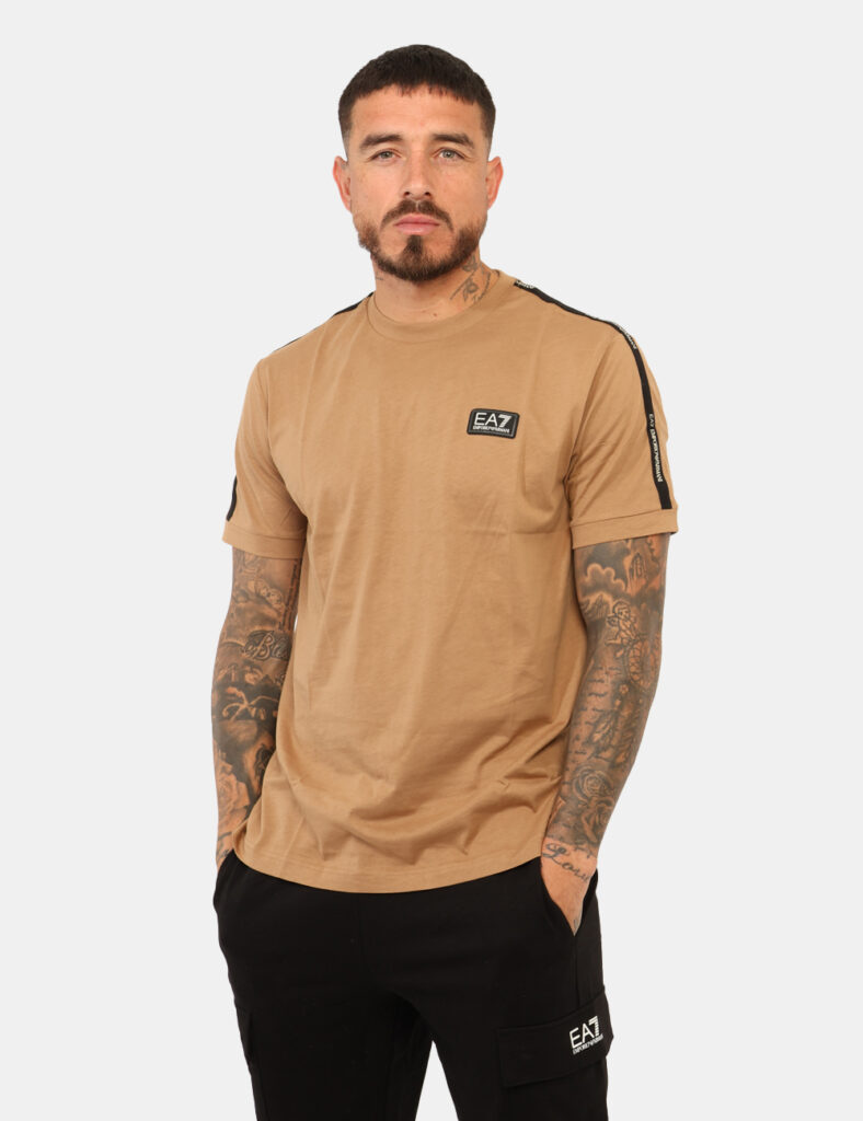 T-shirt uomo scontata - T-shirt EA7 Marrone