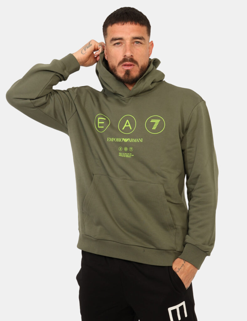 Felpa EA7 Verde