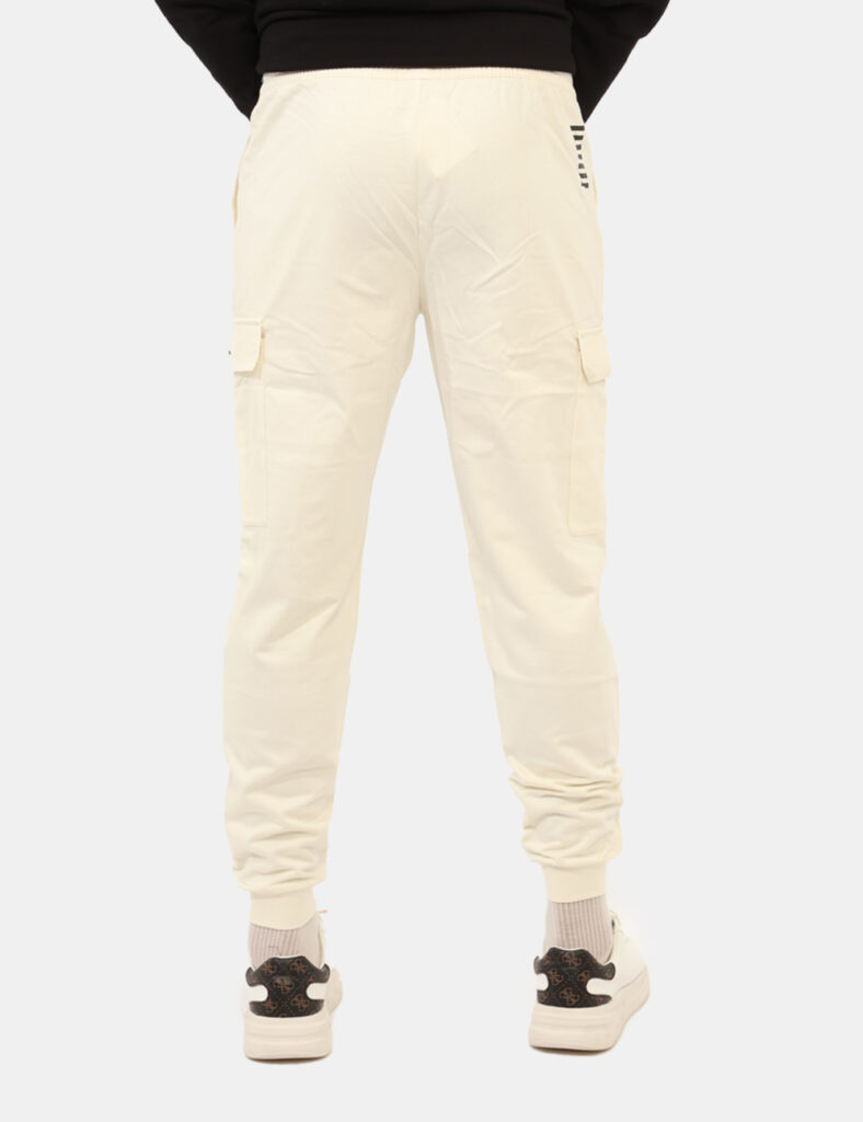 Pantaloni EA7 Panna