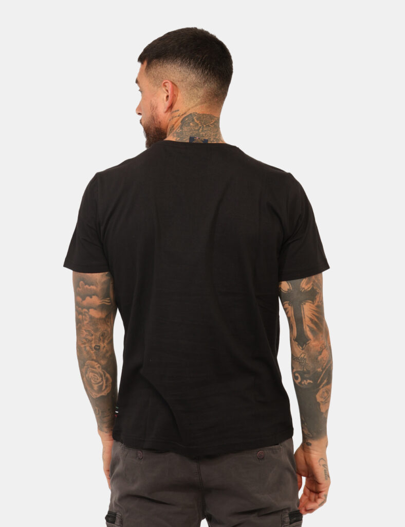 T-shirt Aeronautica Italiana Nero