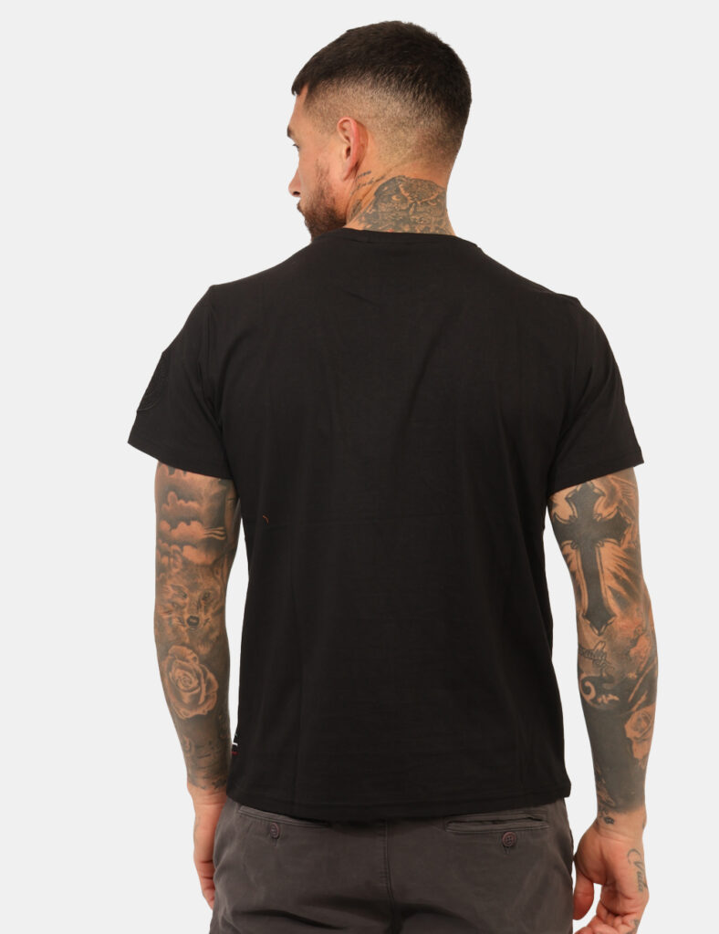 T-shirt Aeronautica Italiana Nero