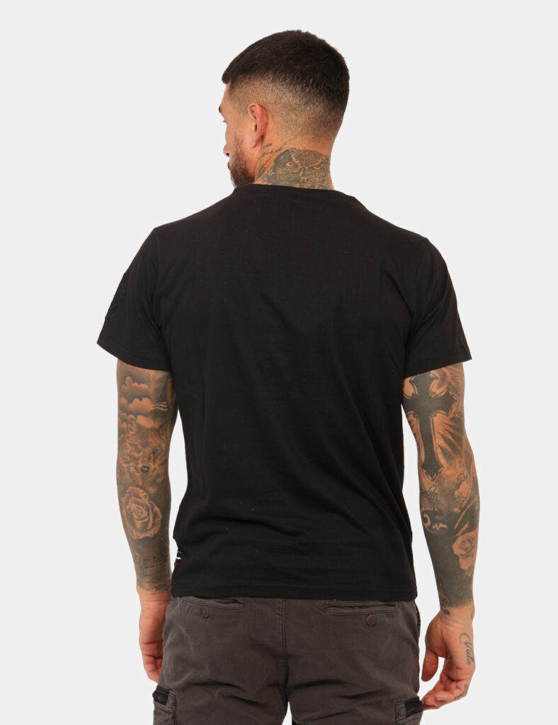 T-shirt Aeronautica Italiana Nero