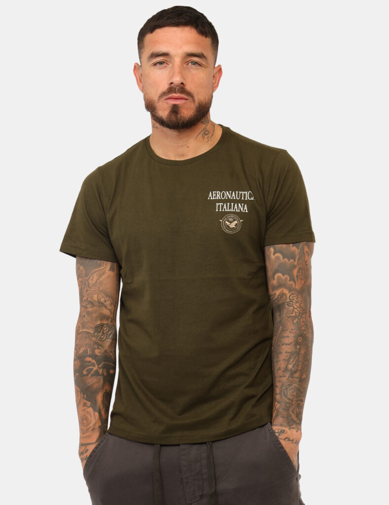 T-shirt Aeronautica Italiana Verde