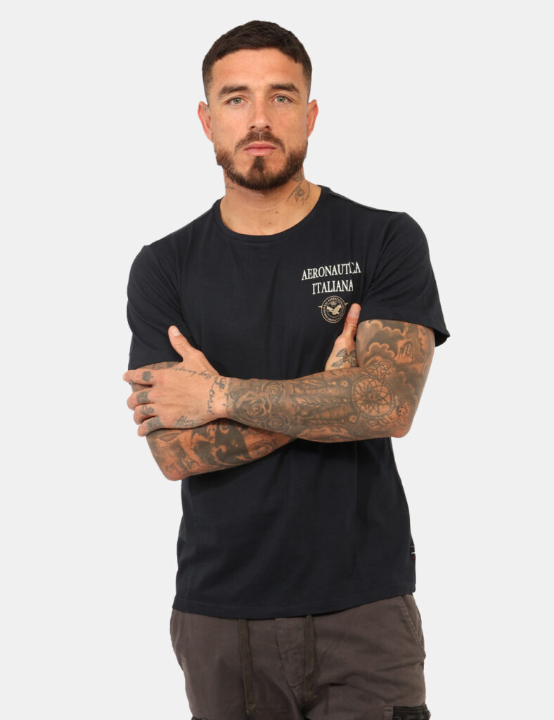 T-shirt Aeronautica Italiana Blu