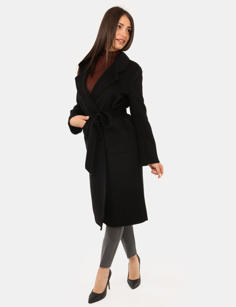 Cappotto Rue De Clerie Nero