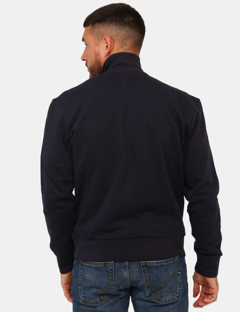 Outlet felpa uomo scontata - Felpa Gas Blu