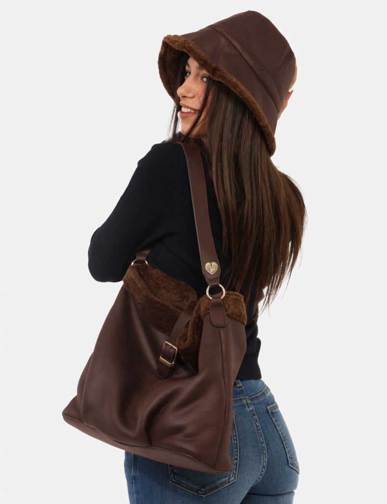 Borsa Concept83 Marrone - Cod. art. BRU0125SP OAVi ricordiamo che tutti i nostri articoli sono originali.