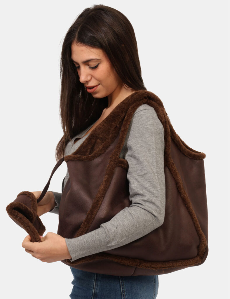 Borsa Concept83 Marrone