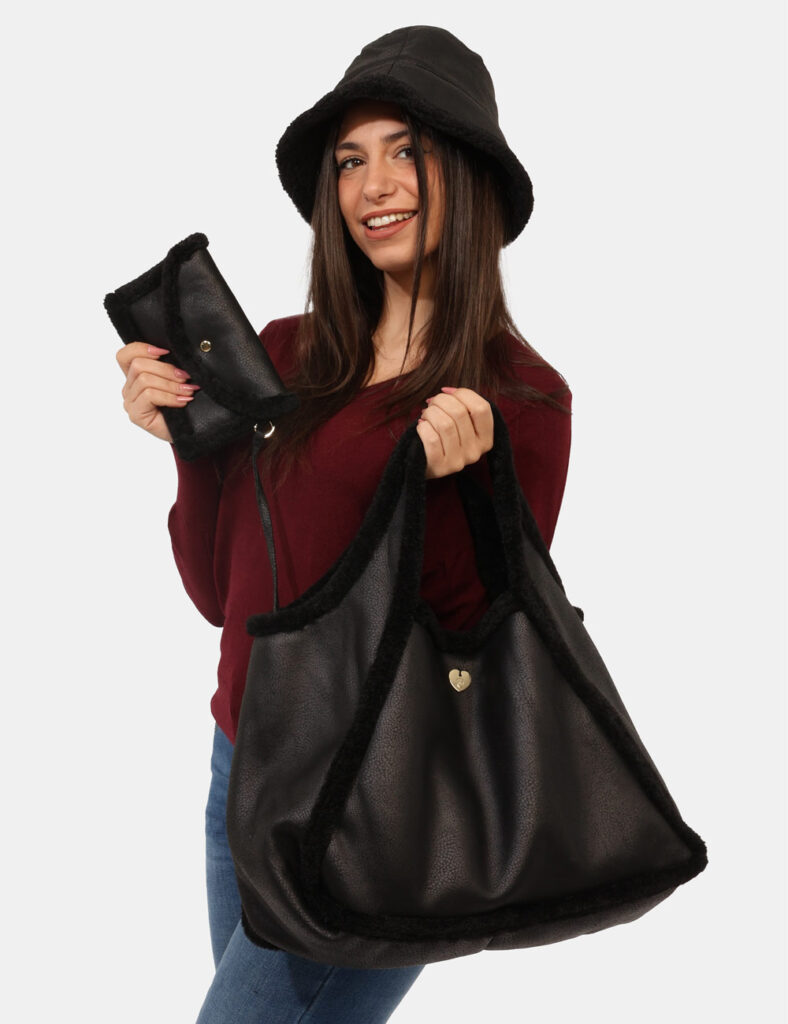 Borsa Concept83 Nero - Cod. art. BRU0135SP OAVi ricordiamo che tutti i nostri articoli sono originali.