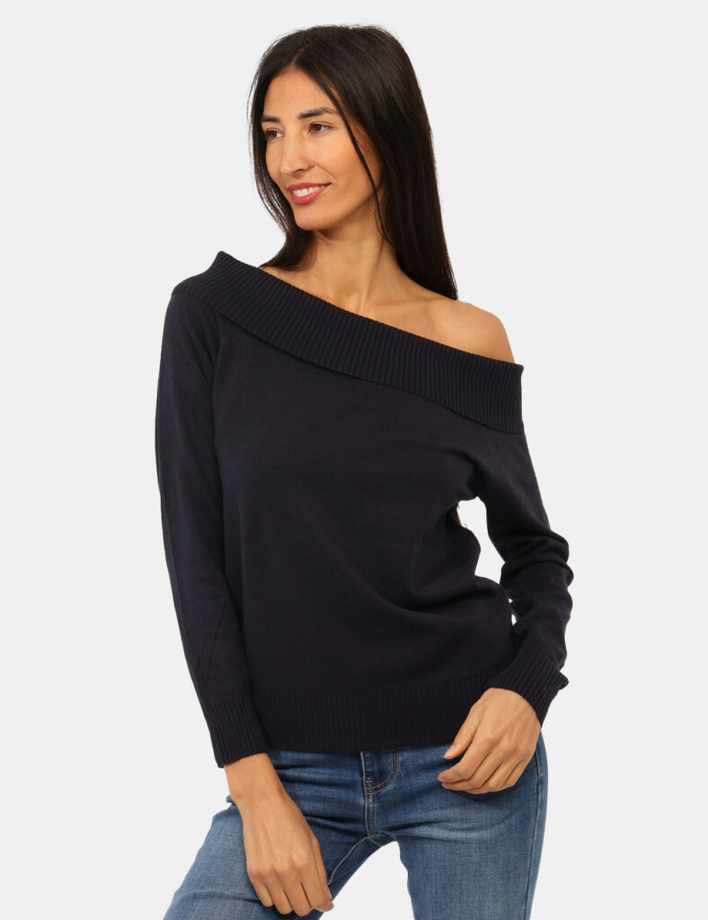 Maglia scontata - Maglione Materica Blu