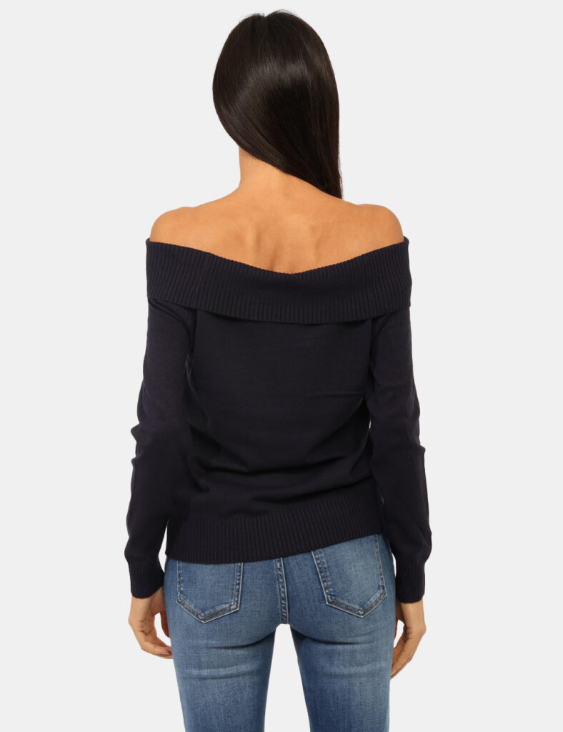 Maglia scontata - Maglione Materica Blu