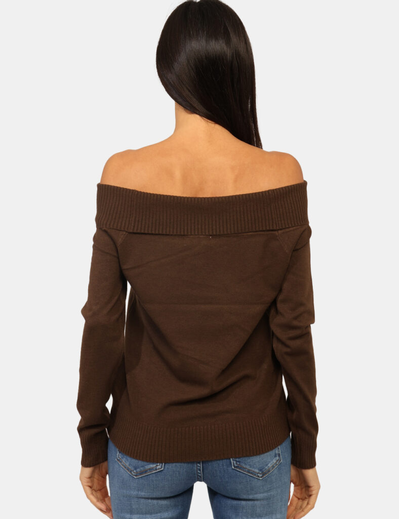 Maglia scontata - Maglione Materica Marrone