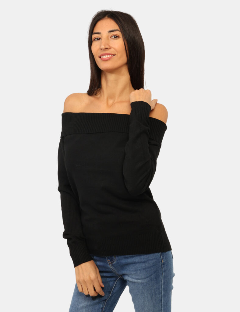 Maglia scontata - Maglione Materica Nero