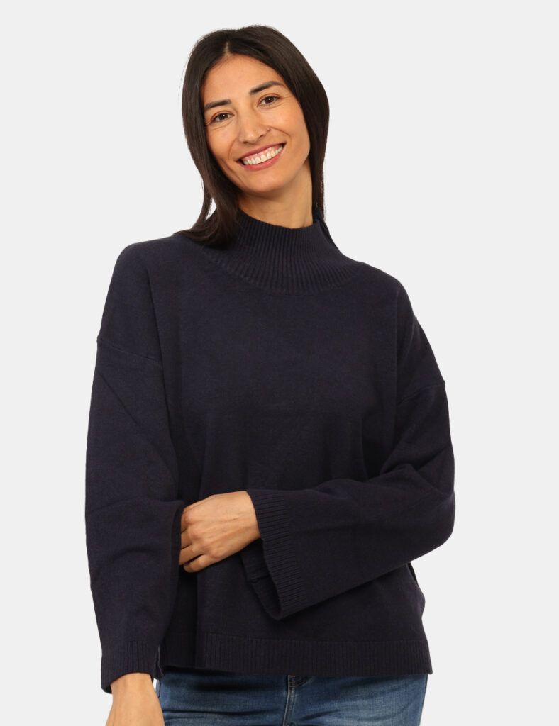 Maglia scontata - Maglione Materica Blu