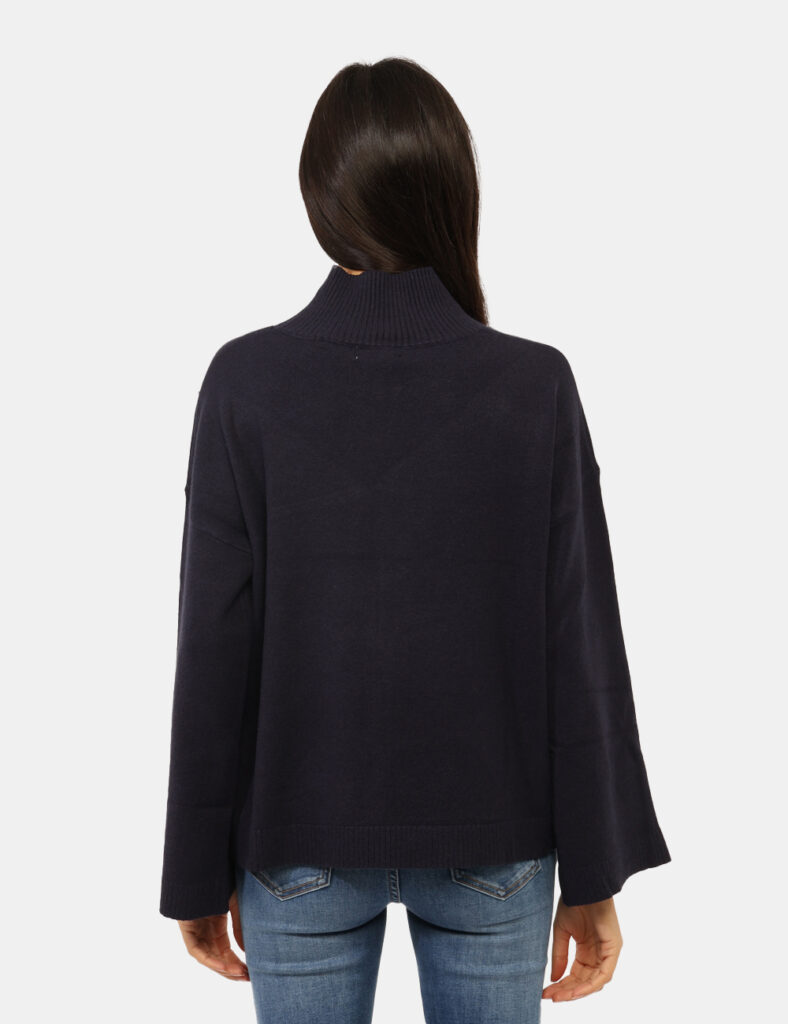 Maglia scontata - Maglione Materica Blu