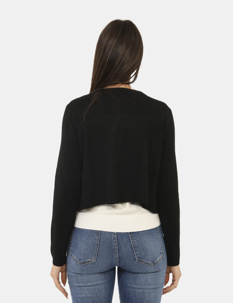 Abbigliamento donna scontato - Maglione Materica Nero