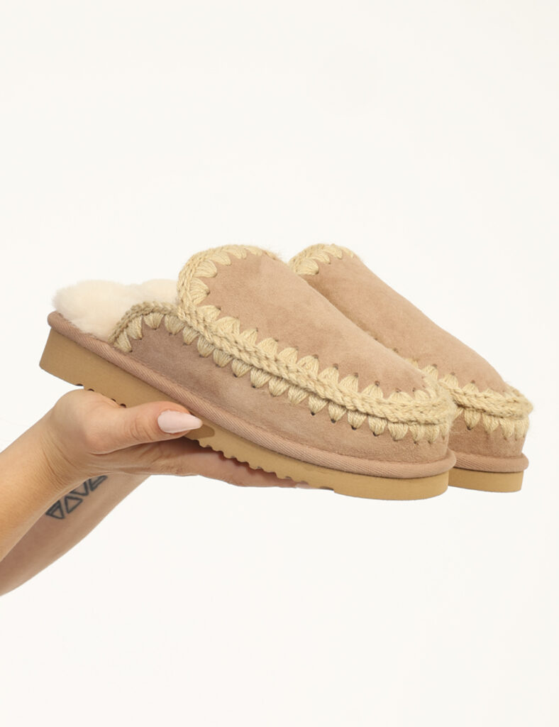 Sabot Mou Beige