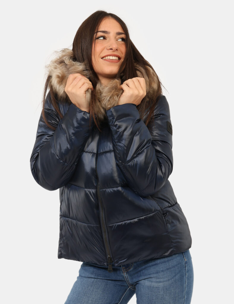 Piumino Canadian Blu