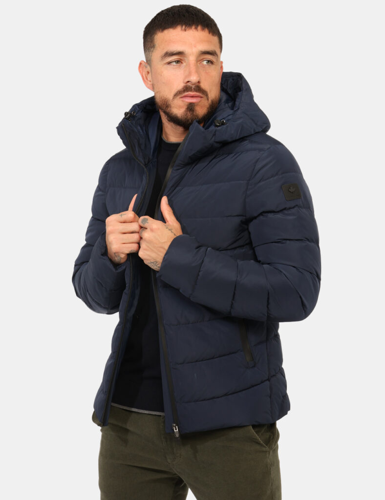 Piumino Canadian Blu