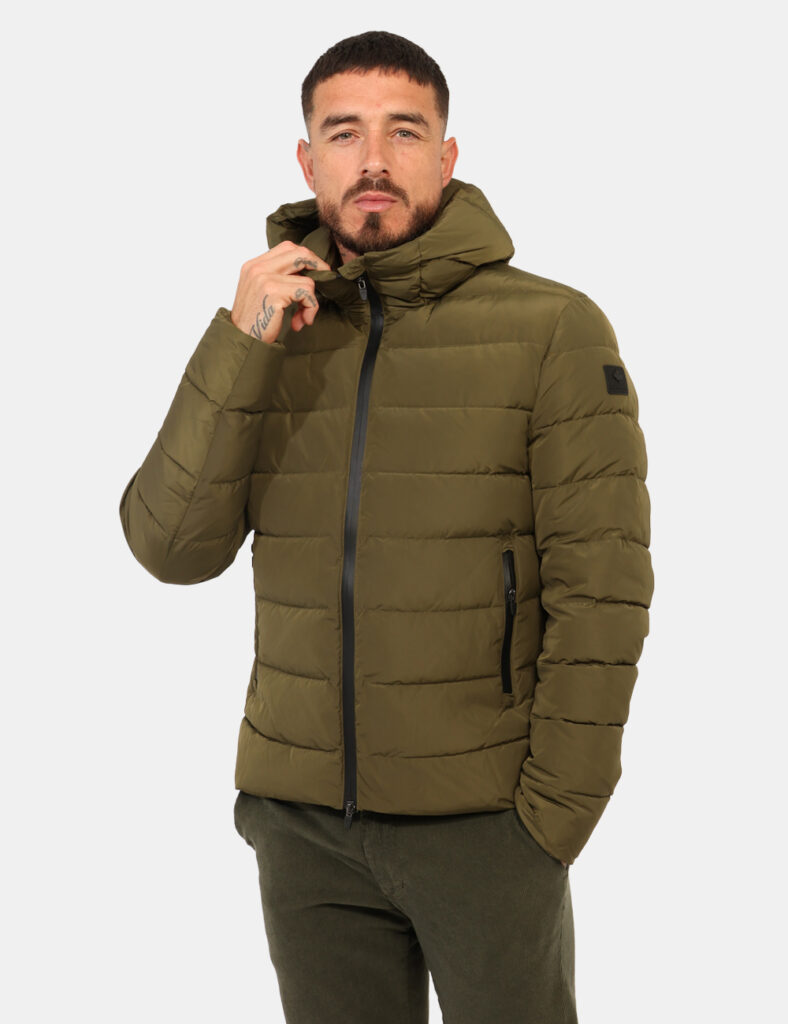 Piumino Canadian Verde