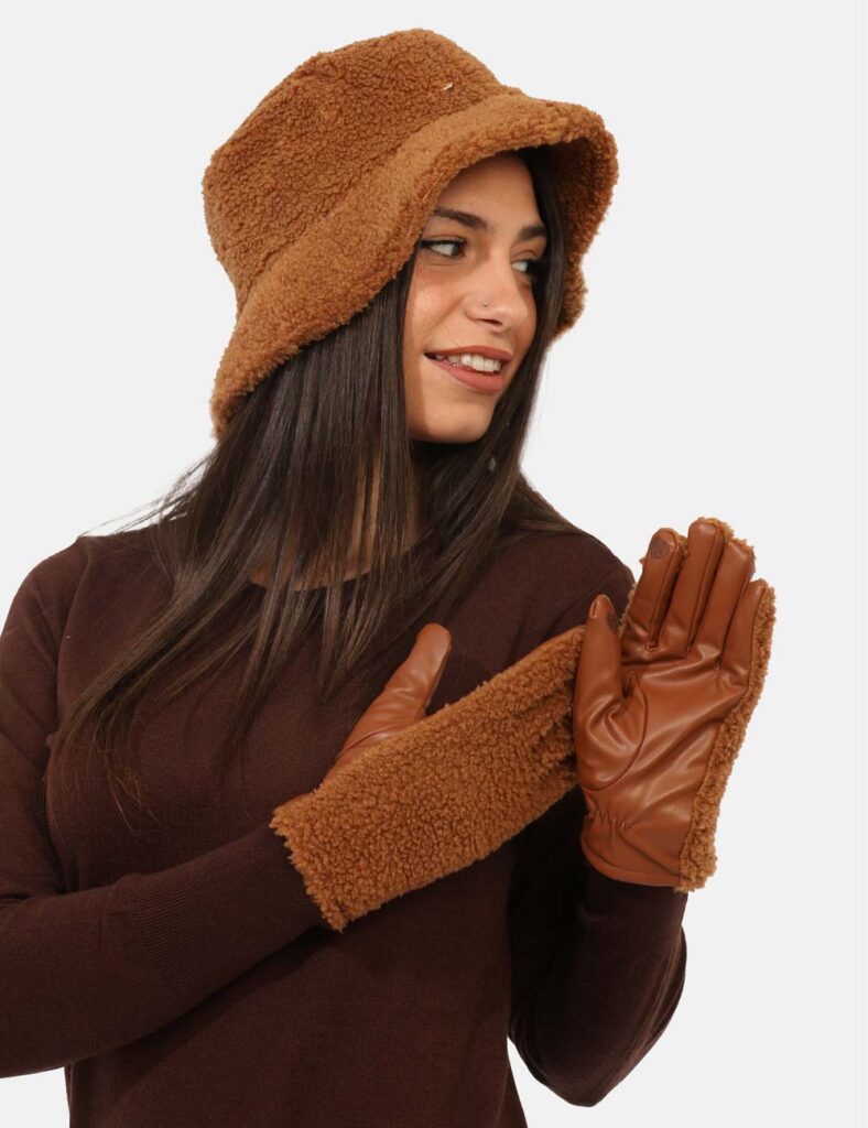 Accessori da donna - Guanti Concept83 Marrone