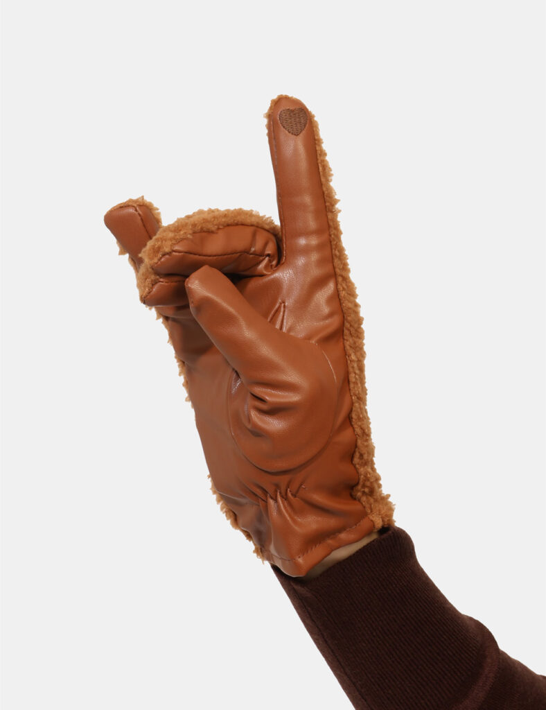 Accessori da donna - Guanti Concept83 Marrone