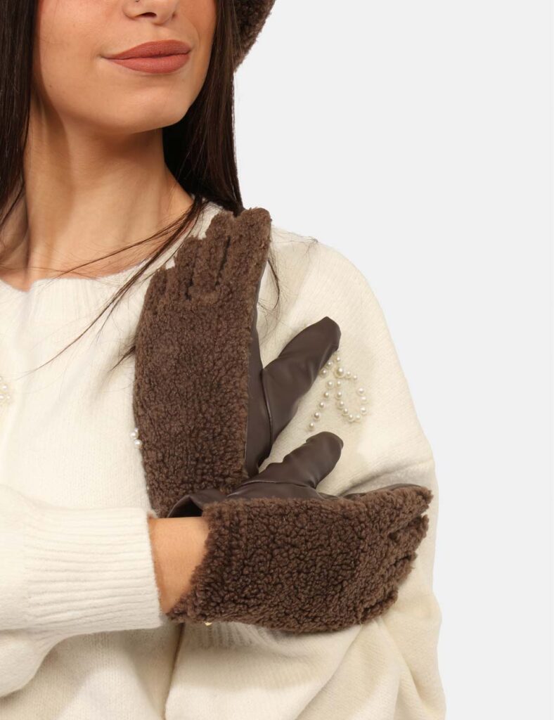 Accessori da donna - Guanti Concept83 Marrone