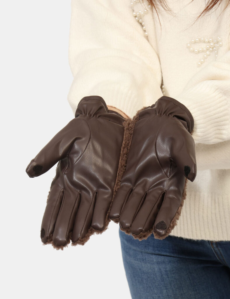 Accessori da donna - Guanti Concept83 Marrone