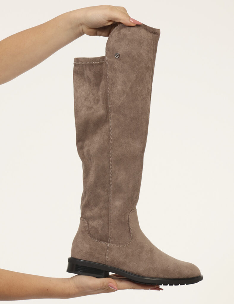 Scarpe da donna Keys scontate  - Stivali Keys Grigio