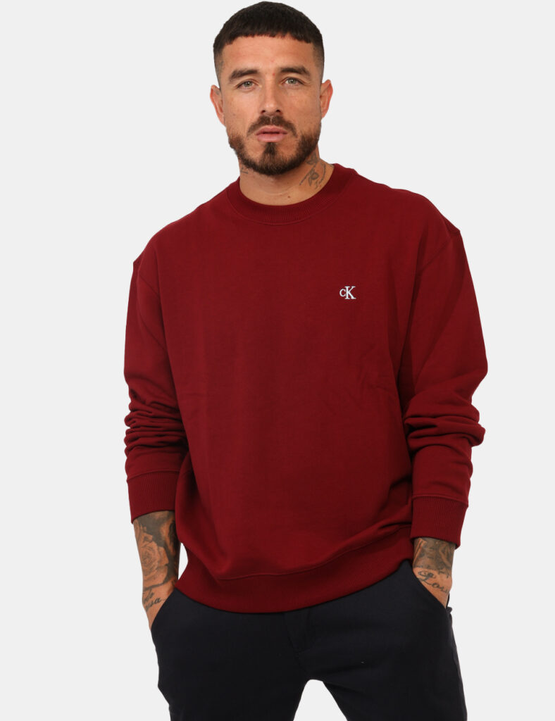 Felpa Calvin Klein Bordeaux