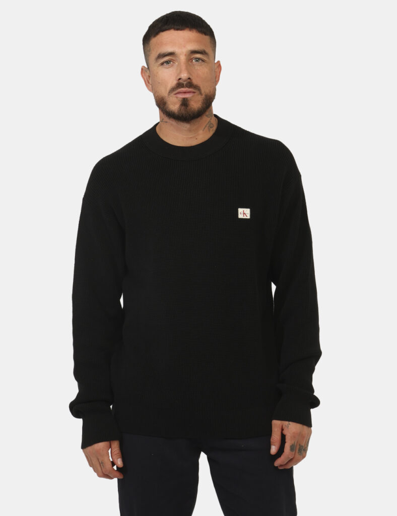 Outfit da festa uomo - Abbigliamento da festa - Maglia Calvin Klein Nera