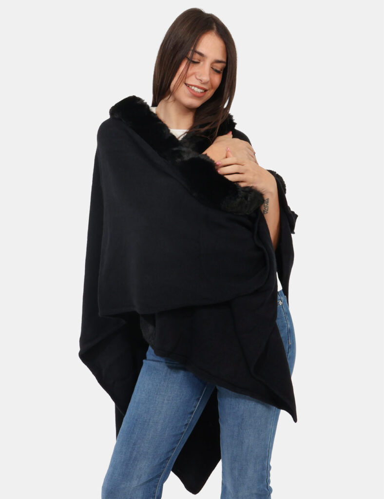 Accessori da donna - Mantella Concept83 Nero