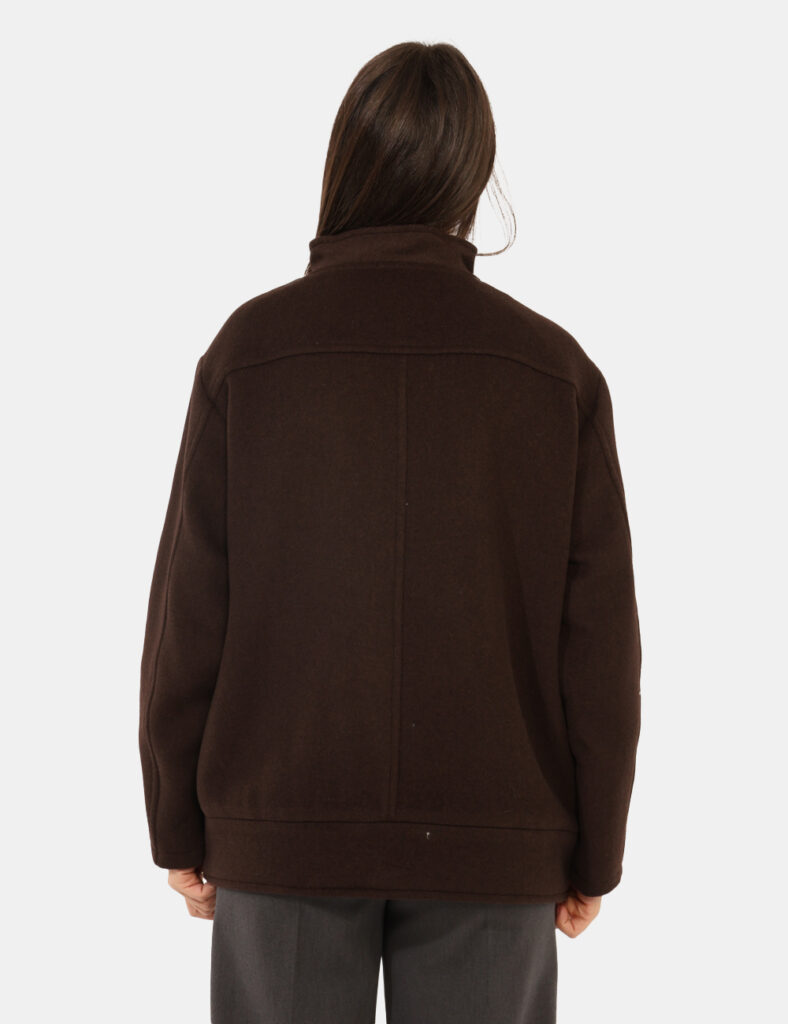 Abbigliamento donna scontato - Cappotto Emme Marella Marrone